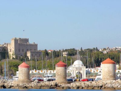 Mandraki harbour