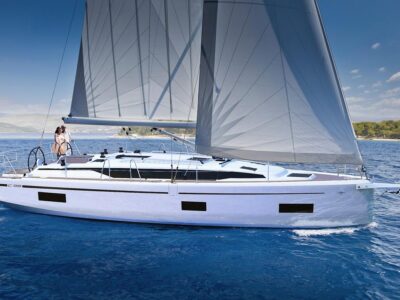Sailboat bavaria c38 tena Sibenik region croatia